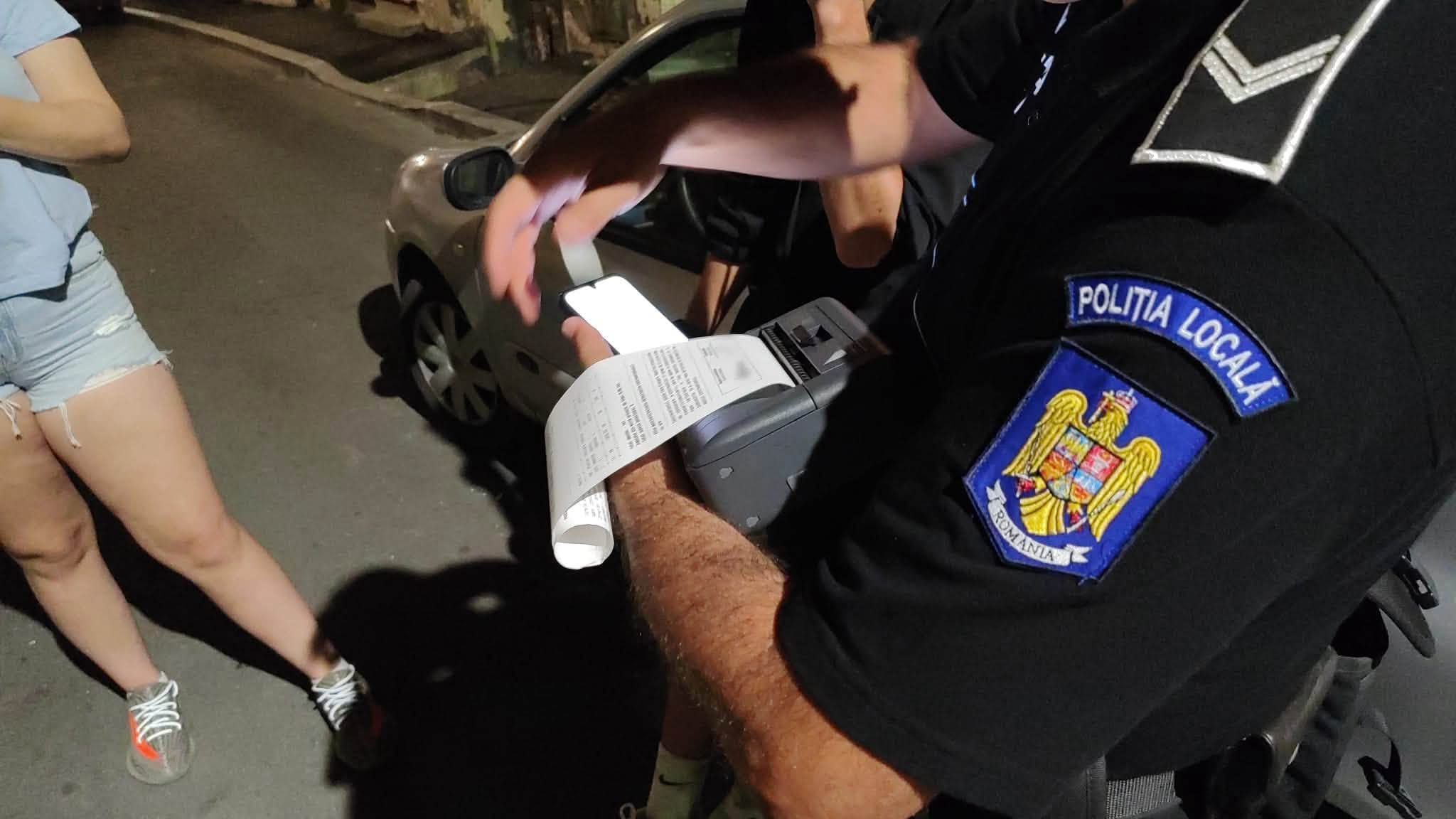 Într-un caz, un șofer a fost sancționat pentru ca a intrat cu mașina pe un segment de drum cu Acces Interzis
