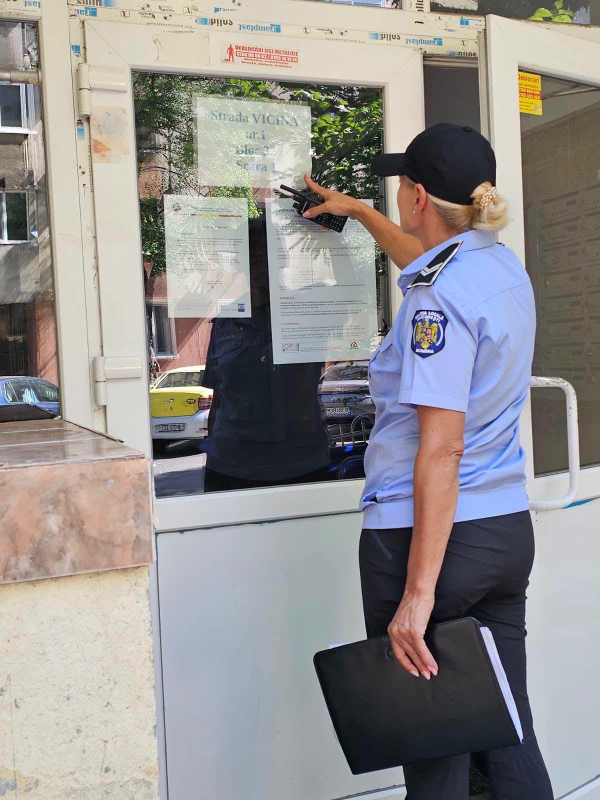 Locatarii sunt înștiințați de acțiunea de evaluare